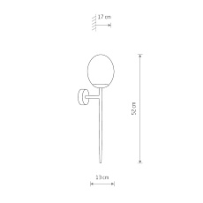 Бра Nowodvorski Torch 8123 1