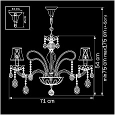 Подвесная люстра Osgona Acesso 721083 2