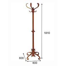 Напольная вешалка Мебелик В 2Н 000688 2