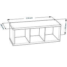 Стеллаж Шведский Стандарт FÖRA 3 S00012 2