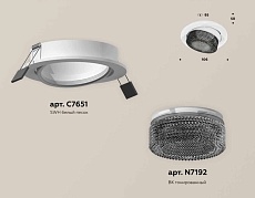 Комплект встраиваемого спота Ambrella light Techno Spot XC (C7651, N7192) XC7651061 1