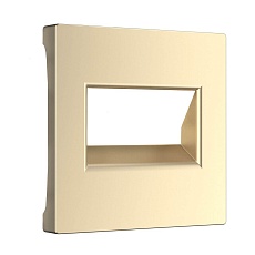 Накладка для двойной розетки Werkel Еthernet RJ-45 шампань W1191111 4690389157530