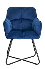 Кресло AksHome Florida синий, велюр 62668 2