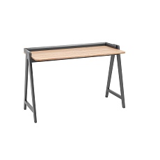 Письменный стол Stool Group Pyramid 118*53 светлое дерево/серый УТ000036013