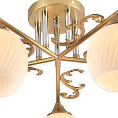 Потолочная люстра Reluce 01277-0.3-05 GOLD+CR 2