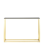 Консоль Stool Group ТАУН 115х30 стекло smoke сталь золото ECST-022-TG-SK 4
