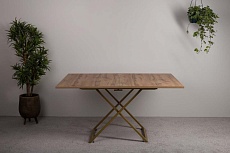 Стол-трансформер Levmar Compact D38/S90 (дуб вотан/золото) 6200473101 2