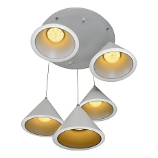 Подвесная светодиодная люстра iLedex WL8858-5 WH 3