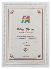 Фоторамка FA пластик Касабланка белый 21х30 (12/252) Б0034886