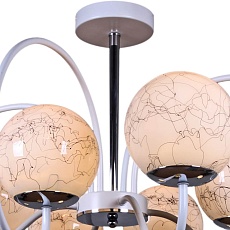 Потолочная люстра Reluce 01269-0.3-08B WH+CR 2