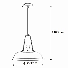 Подвесной светильник Lucide Jodi 30399/45/31 2