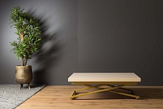 Стол-трансформер Levmar Compact D31/S90 (выбеленный дуб/золото) 4406069001 1