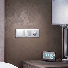 Диммер Werkel cеребряный рифленый W1142009 4690389159664 2