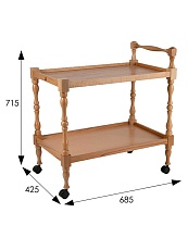 Сервировочный стол Мебелик Бридж 000759 2