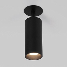 Встраиваемый светодиодный спот Elektrostandard Diffe 25052/Led черный a058171 2