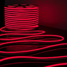 Гибкий неон Elektrostandard 9,6W/m 120LED/m 2835SMD красный 50M a040595 1