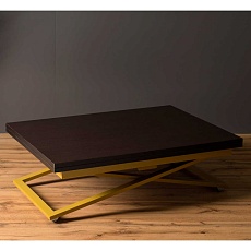 Стол-трансформер Levmar Compact D23/S90 (Венге/золото) 8394751001