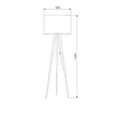 Торшер TK Lighting 5284 Tokyo 2