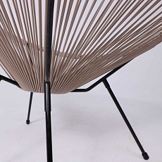 Садовое кресло AksHome Rimini иск.ротанг, коричневый 95472 4