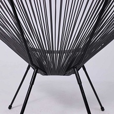 Садовое кресло AksHome Rimini иск. ротанг, серый 95475 3