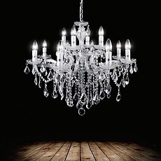 Подвесная люстра Ideal Lux Florian SP12 Cromo 035604 1