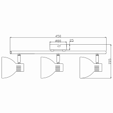 Спот Rivoli Eho 7031-703 Б0047130 1